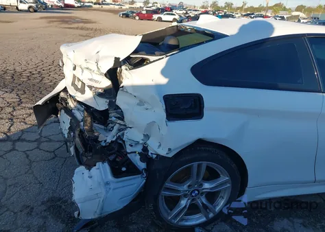 2015 BMW 428I из США, поврежденный, VIN WBA3N7C55FK225037